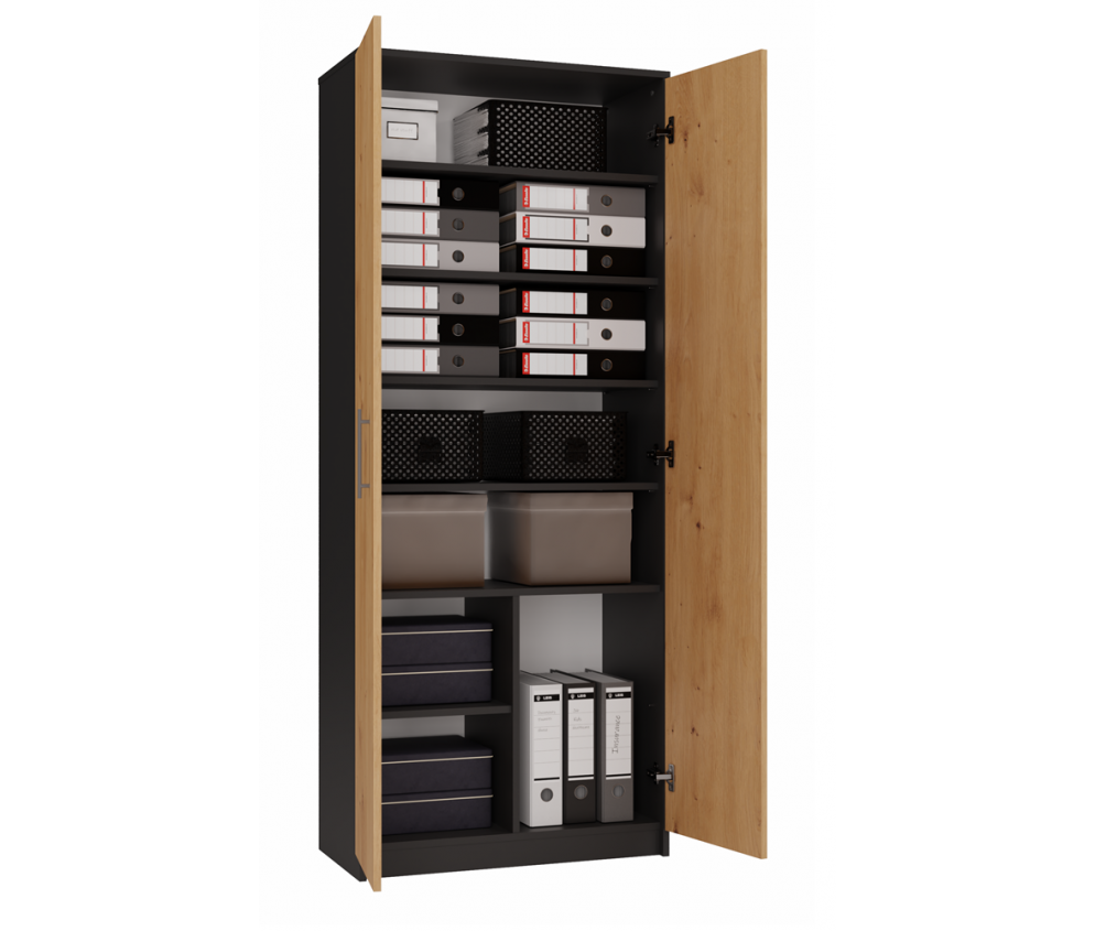 Regał Oliv 2D ANTRACYT ARTISAN