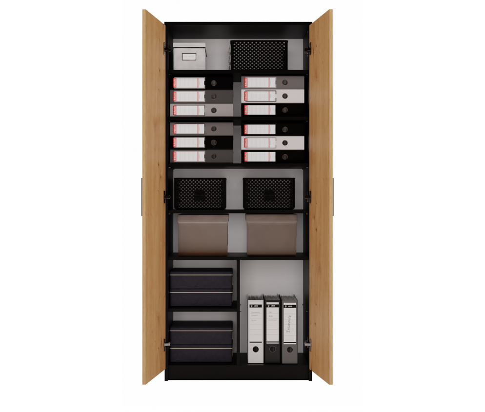 Regał Oliv 2D ANTRACYT ARTISAN