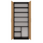 Regał Oliv 2D ANTRACYT ARTISAN