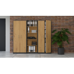 Regał Oliv 2D ANTRACYT ARTISAN