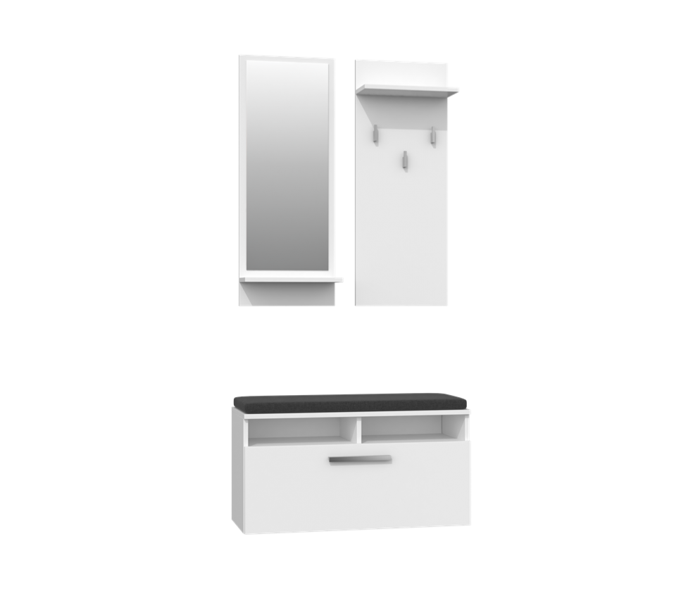 Garderoba Riva RIVA BIAŁY