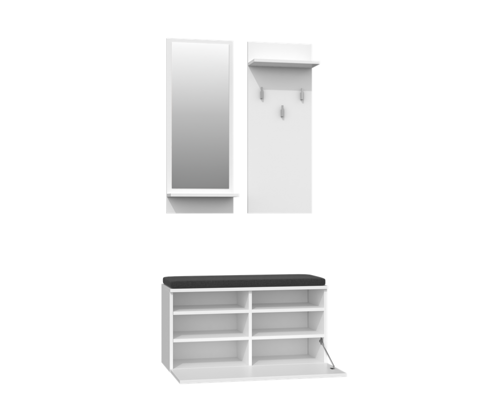 Garderoba Riva RIVA BIAŁY