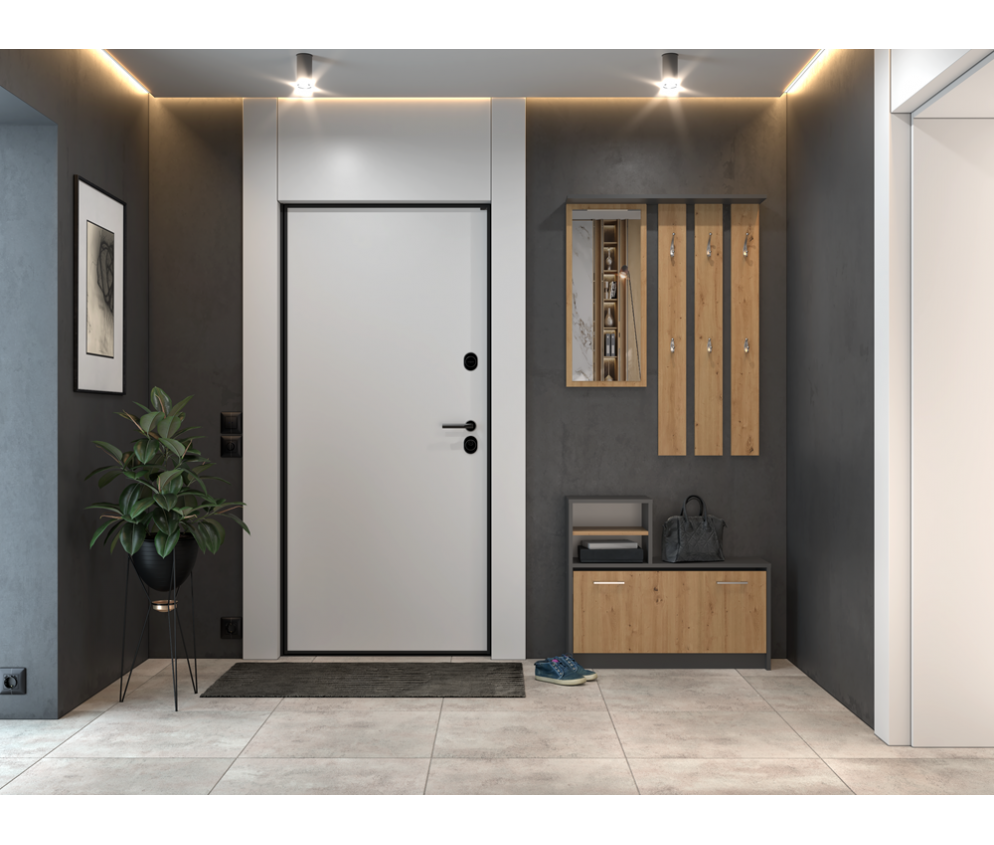 Garderoba Vera VERA ANTRACYT ARTISAN