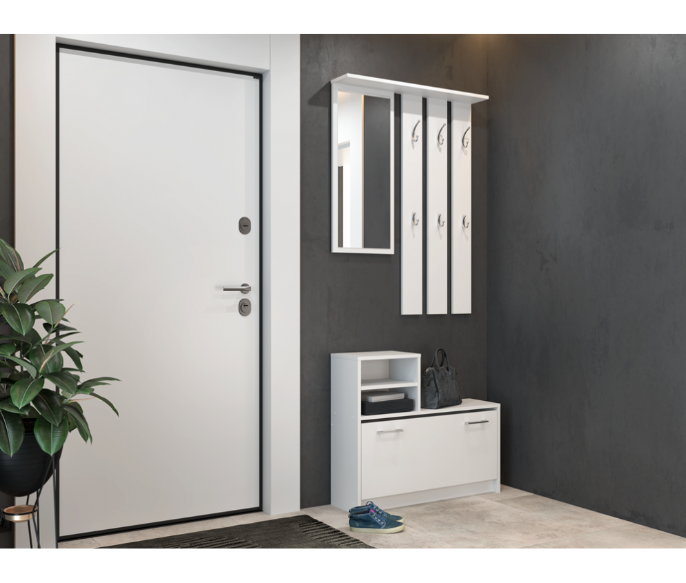 Garderoba Vera VERA BIAŁY