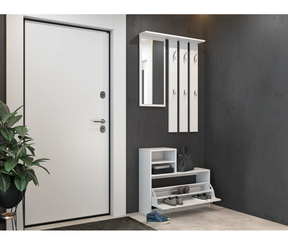 Garderoba Vera VERA BIAŁY