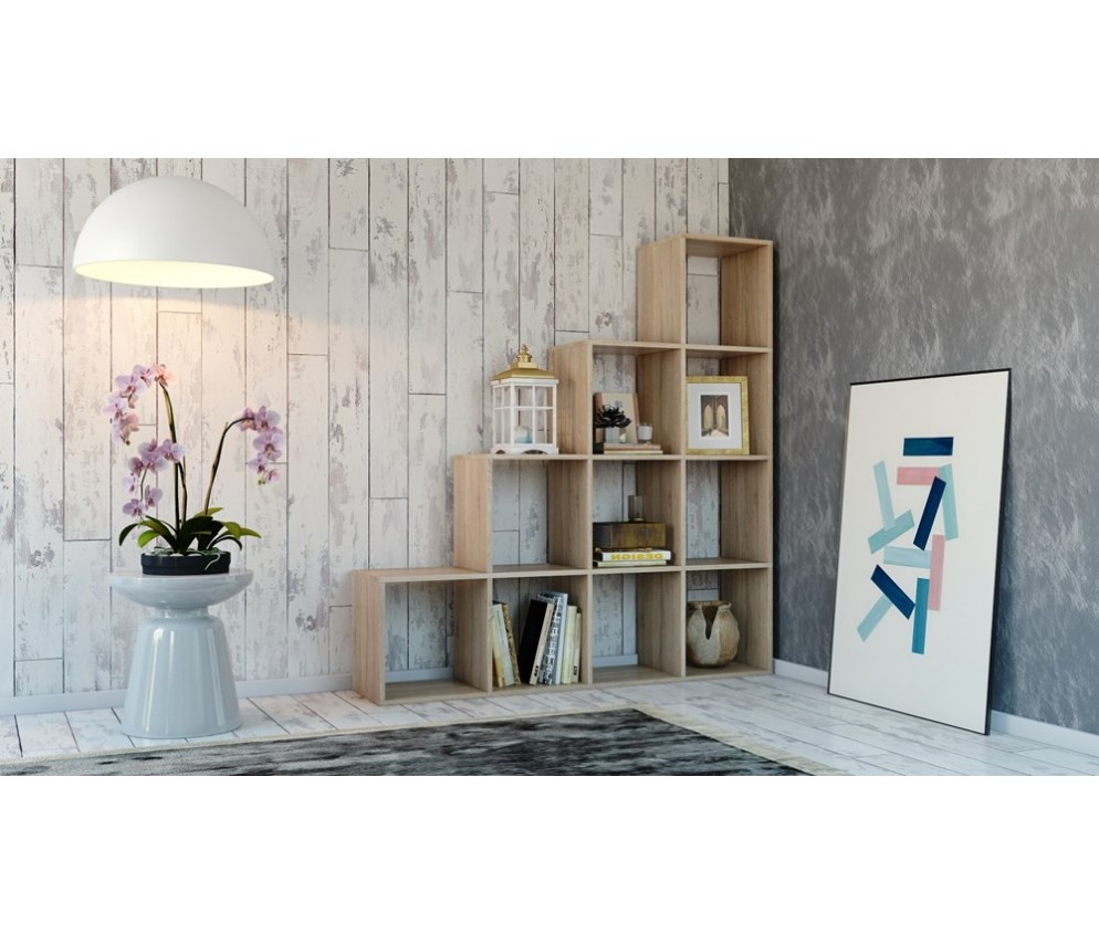 Regał Step 4X4 SONOMA