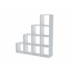 Regał Step 4X4 BIAŁY