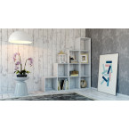 Regał Step 4X4 BIAŁY