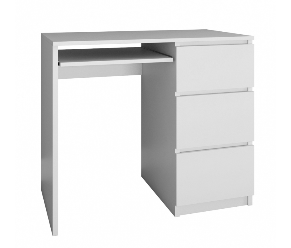 Biurko Lima PRAWE BIAŁY