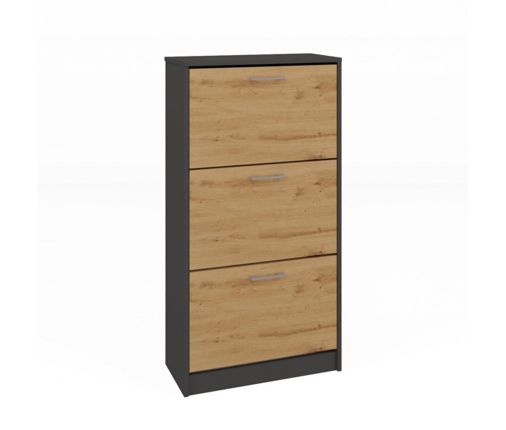 Szafka na obuwie Paula PAULA ANTRACYT ARTISAN