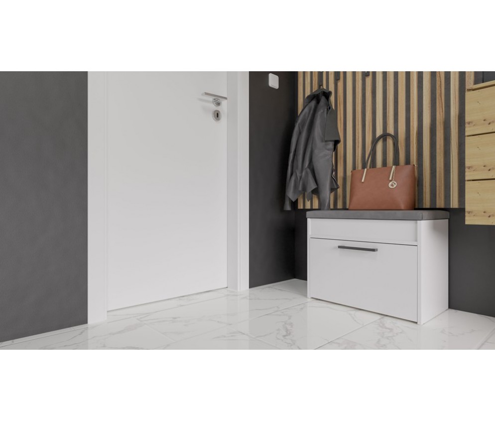 Szafka na obuwie Parma MINI BIAŁY