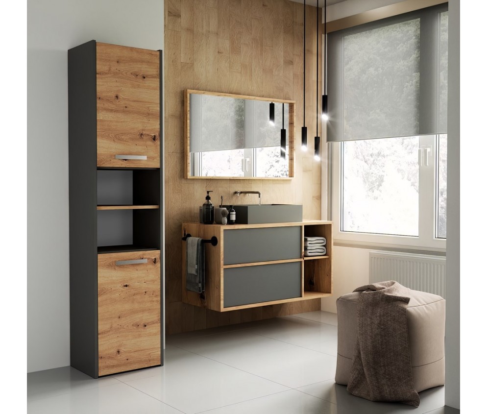 Słupek łazienkowy Sara S40 ANTRACYT ARTISAN