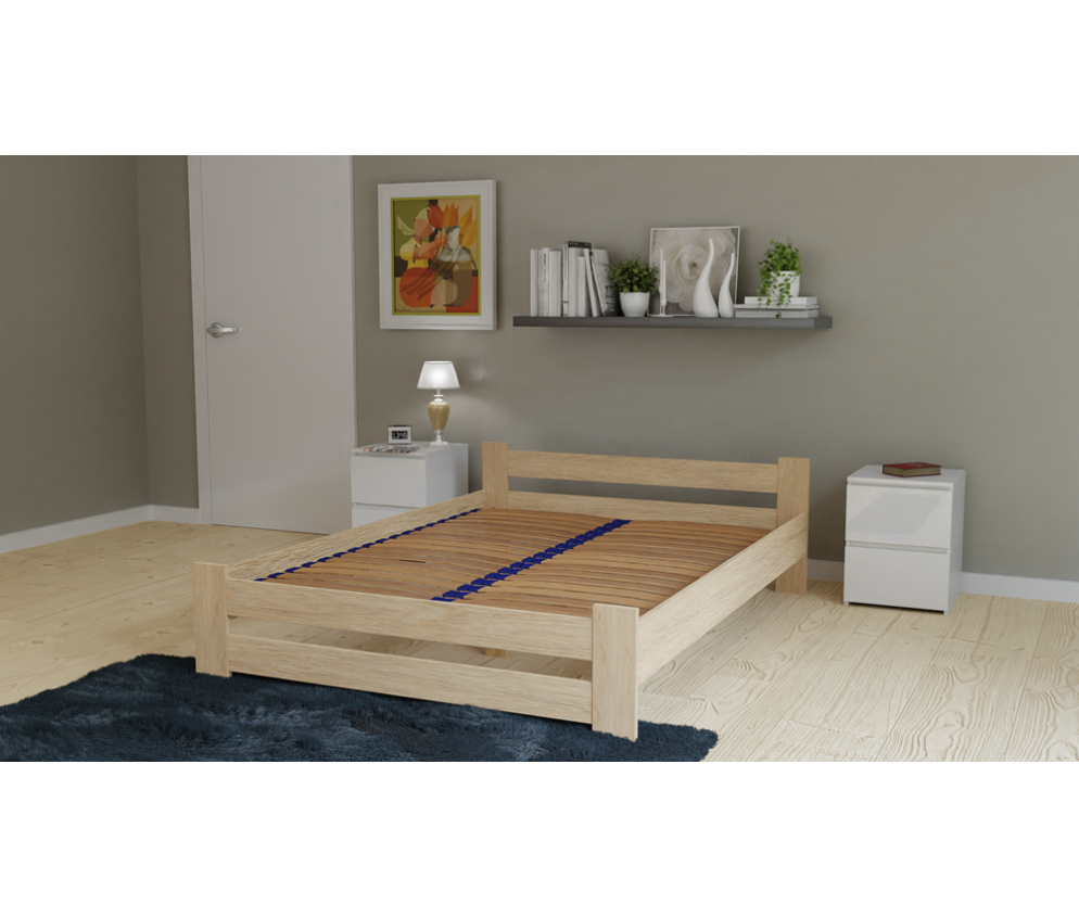 Łózko Stelaż 160X200 SONOMA