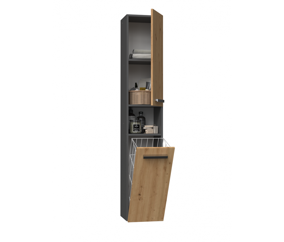 Słupek łazienkowy Nel III ANTRACYT ARTISAN