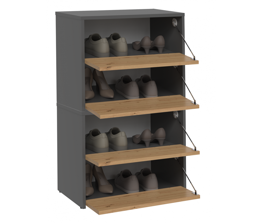 Szafka na obuwie MODO X2 ANTRACYT ARTISAN