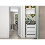 Szafka na obuwie MODO X2 BIAŁY