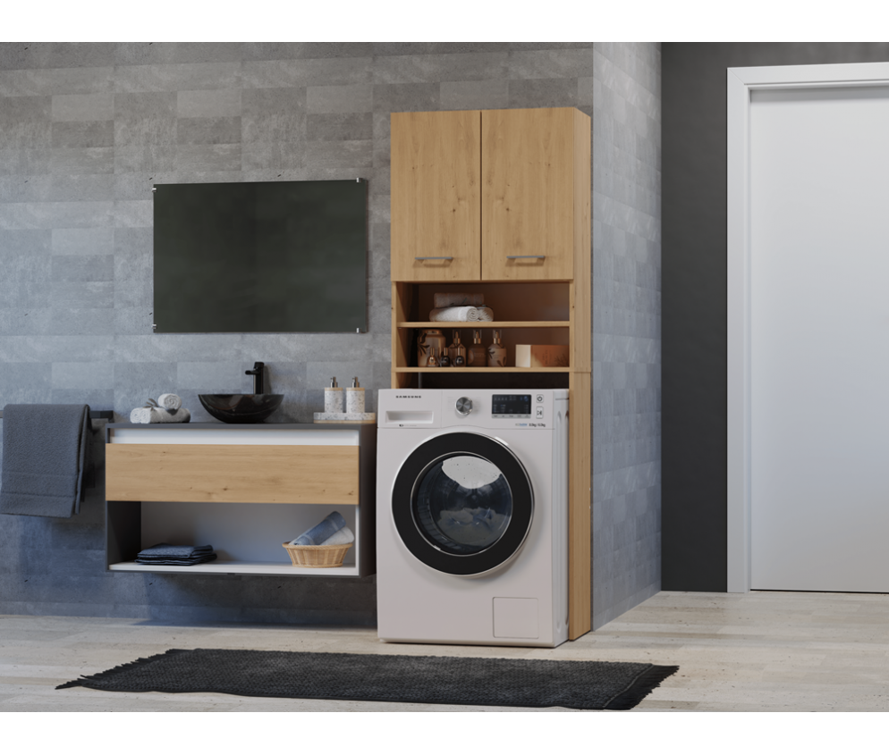 Szafka na pralkę Pola DK DĄB ARTISAN