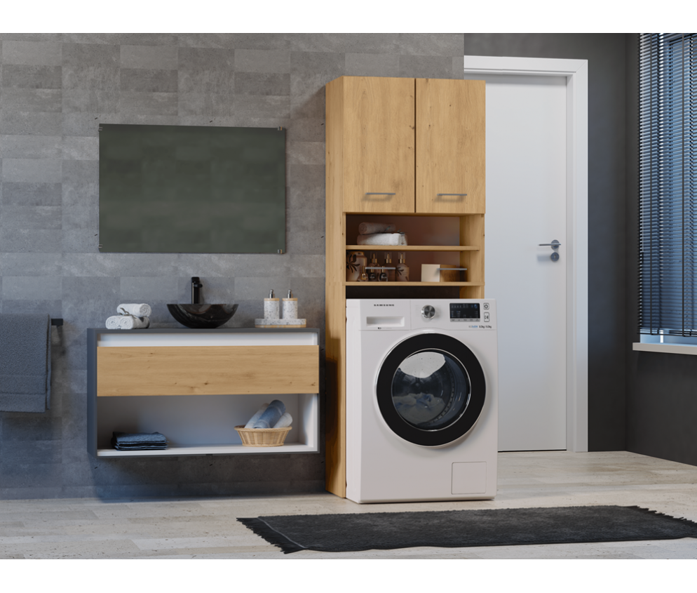Szafka na pralkę Pola DK DĄB ARTISAN