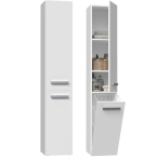 Słupek łazienkowy Nel IV BIAŁY