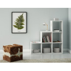 Regał STEP 3X3 RS-30 BIAŁY