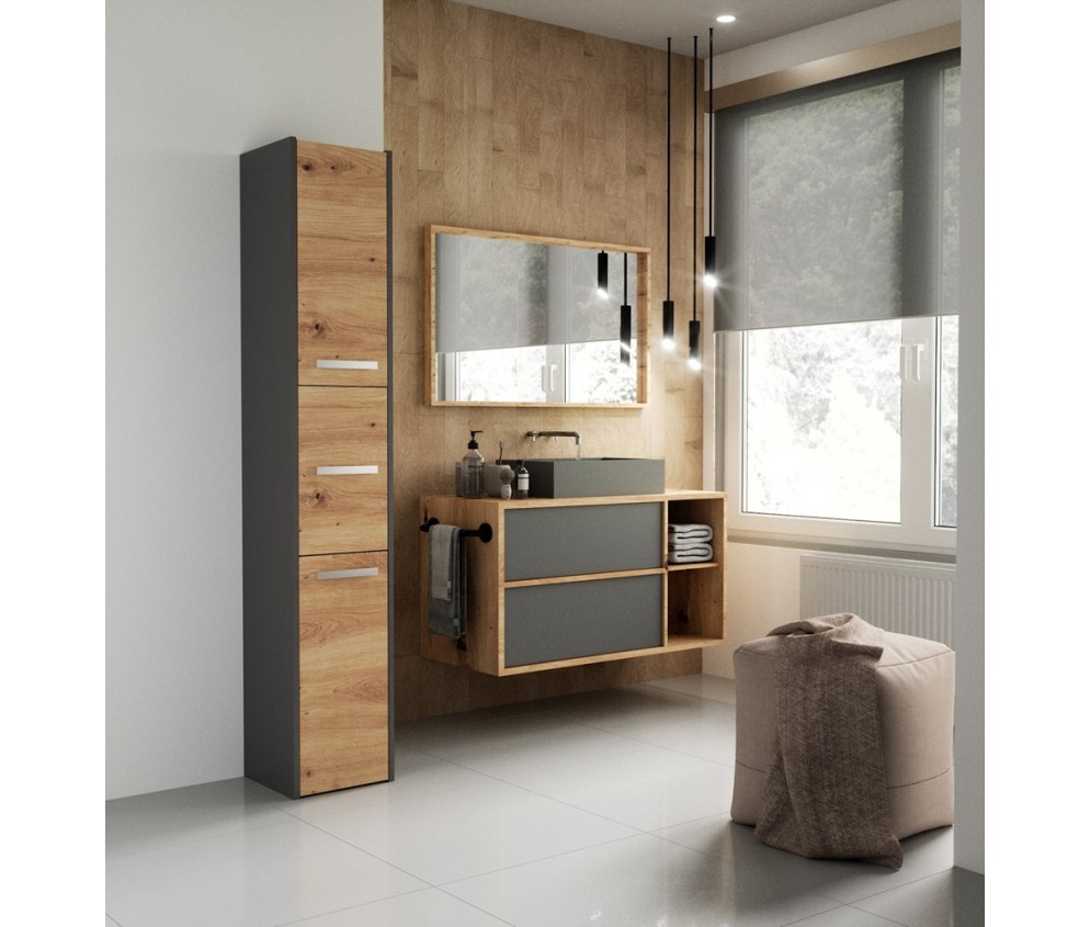 Słupek łazienkowy Sara S33 ANTRACYT ARTISAN