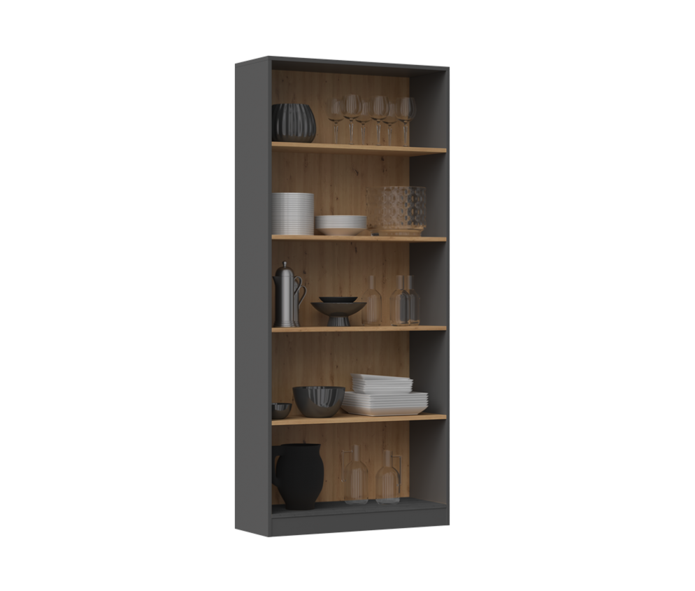 Regał Onyx R80 ANTRACYT ARTISAN