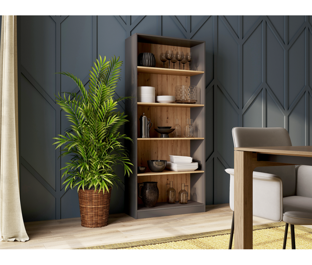 Regał Onyx R80 ANTRACYT ARTISAN