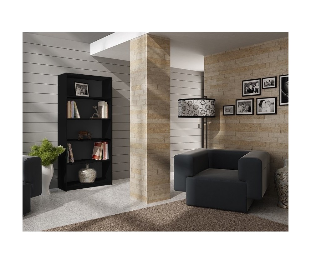 Regał Onyx R80 CZARNY