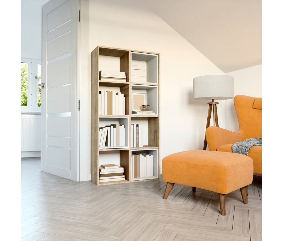 Regał Malax 2X4 SONOMA