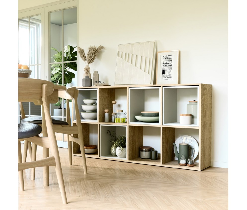 Regał Malax 2X4 SONOMA