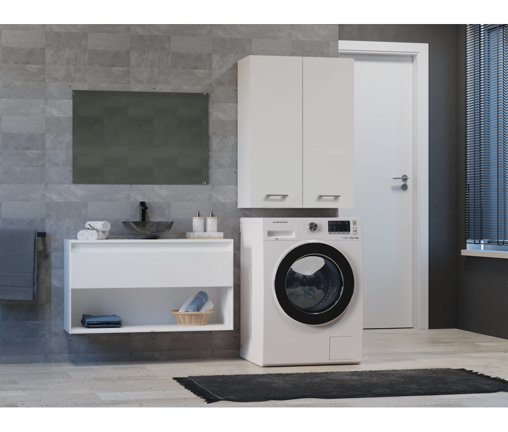 Szafka na pralkę Pola MINI/DD BIAŁY