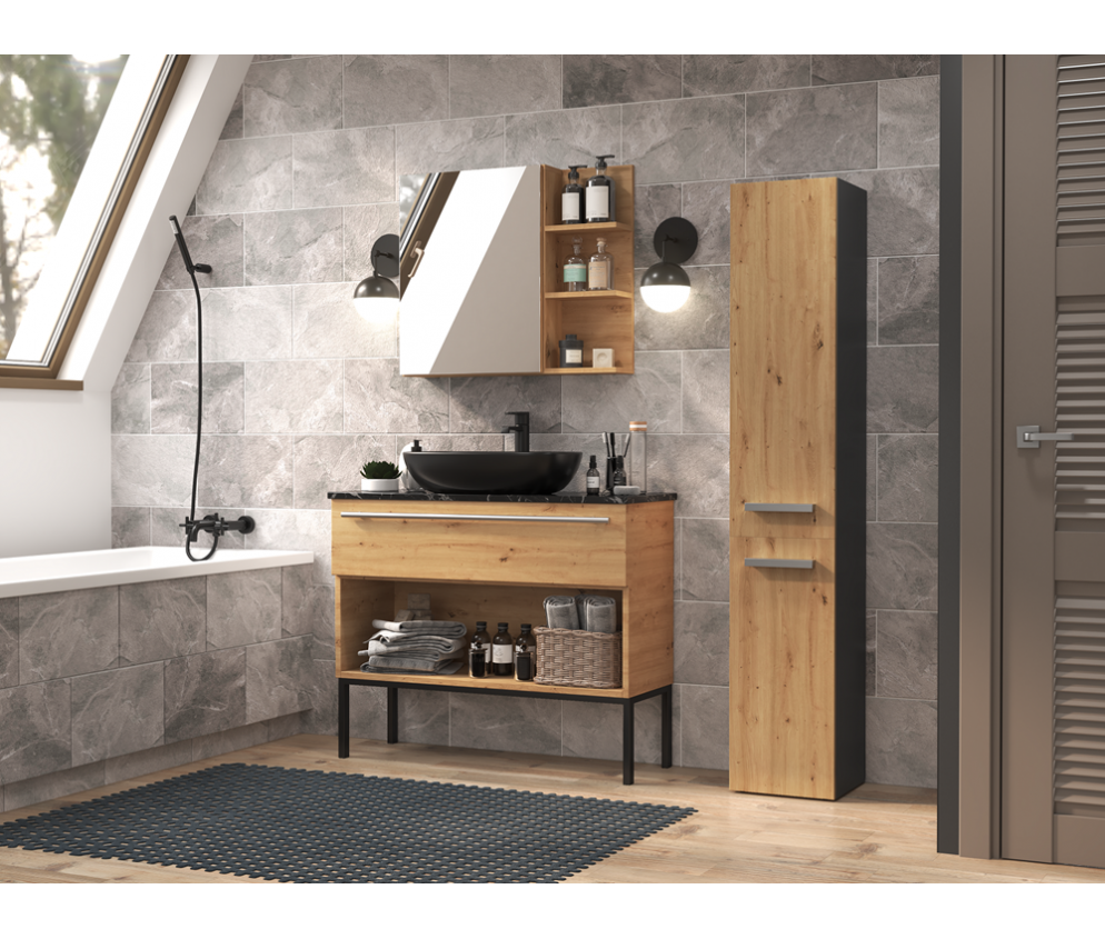 Słupek łazienkowy Nel II ANTRACYT ARTISAN