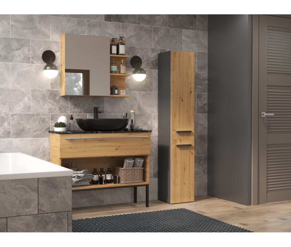 Słupek łazienkowy Nel II ANTRACYT ARTISAN