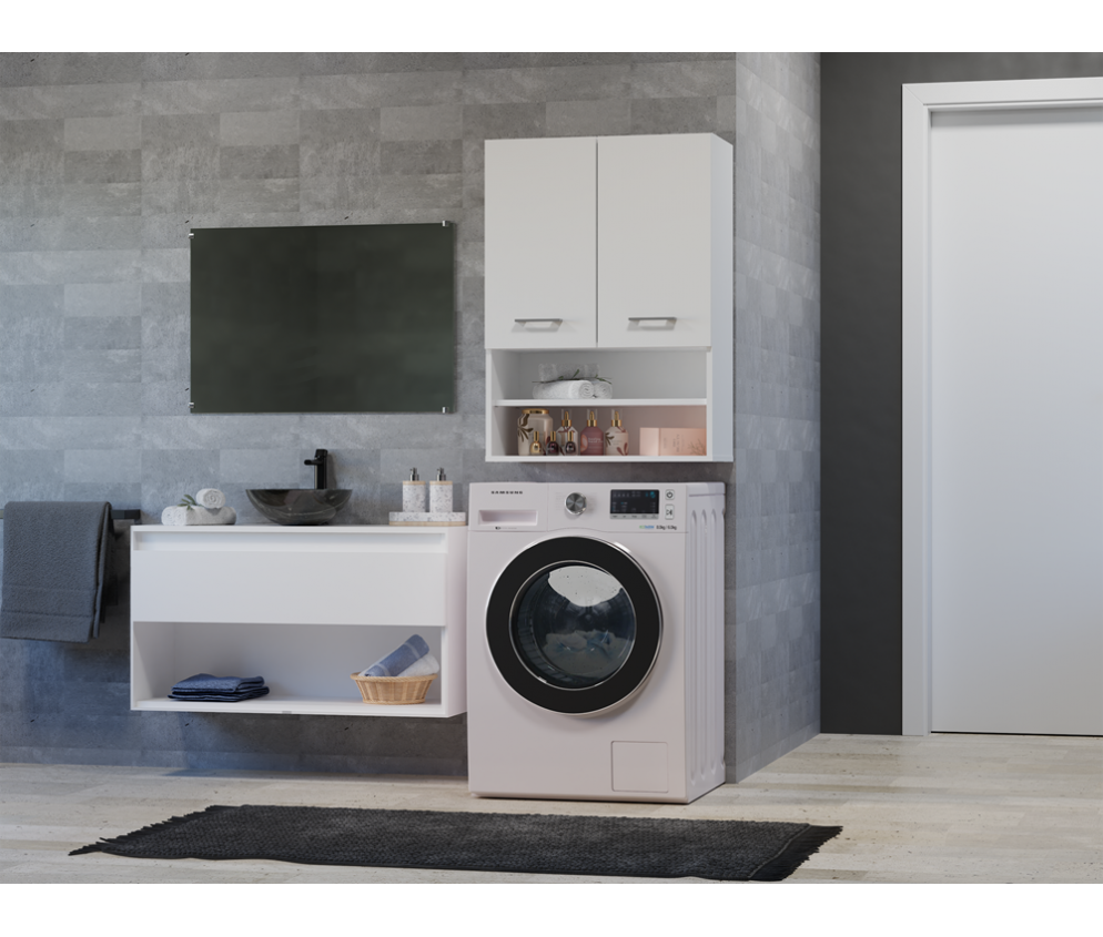 Szafka na pralkę Pola MINI/DK BIAŁY