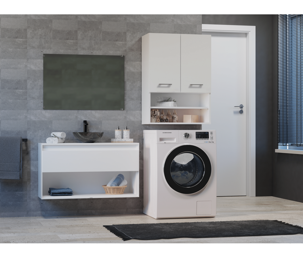 Szafka na pralkę Pola MINI/DK BIAŁY