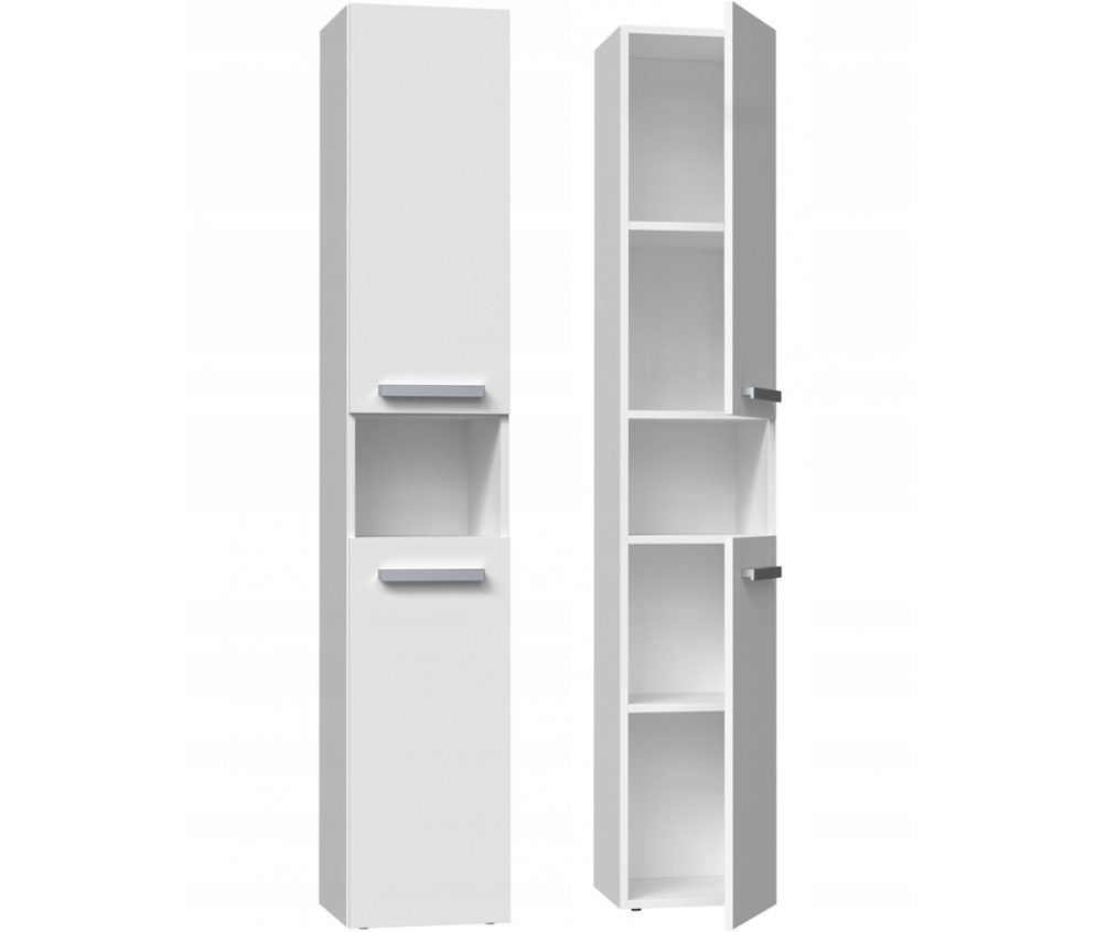 Słupek łazienkowy Nel I BIAŁY