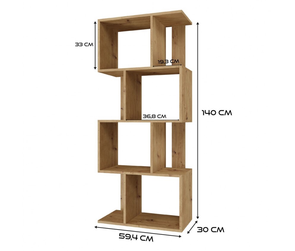 Regał Fiesta 4P ARTISAN