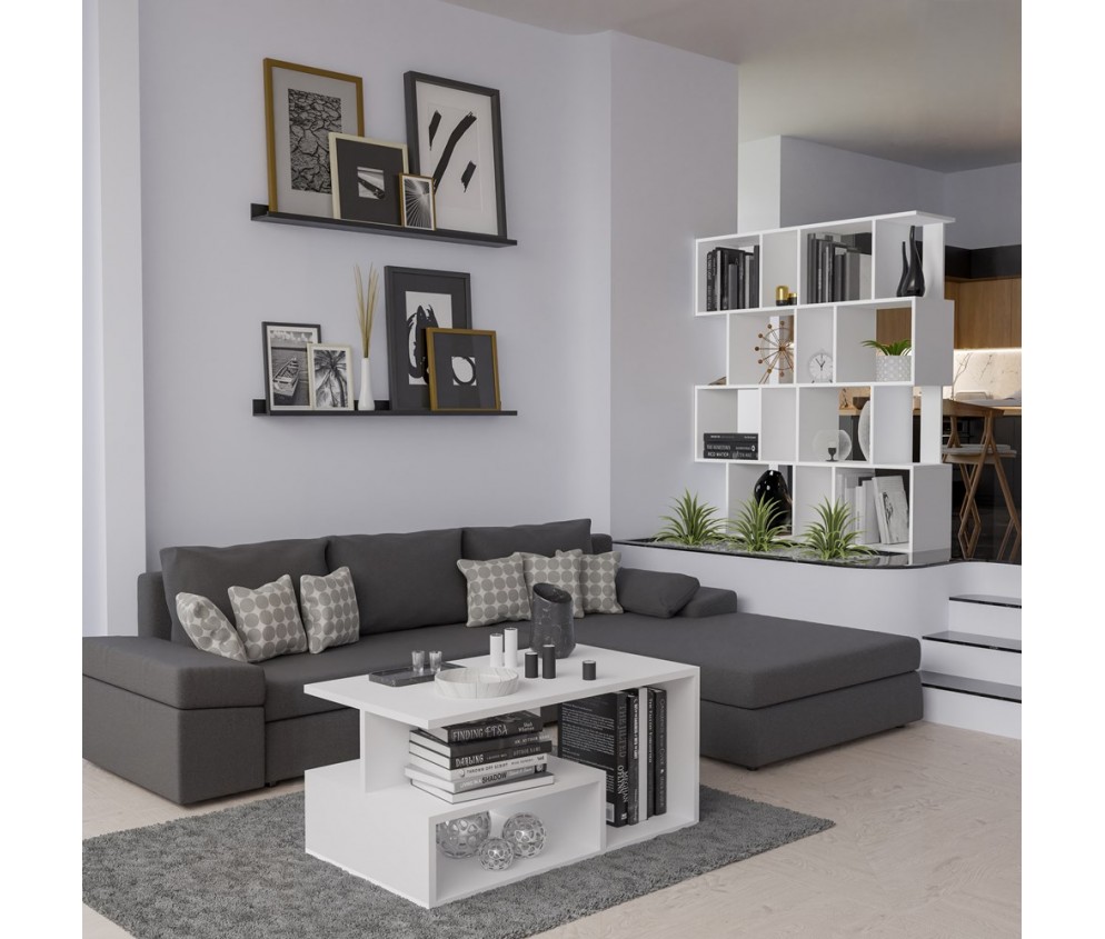 Regał Fiesta 4P BIAŁY