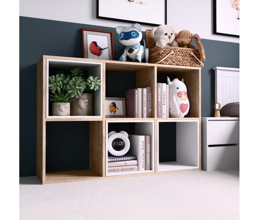 Regał Malax 2X3 SONOMA.