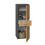 Słupek łazienkowy Nel V DDS ANTRACYT ARTISAN