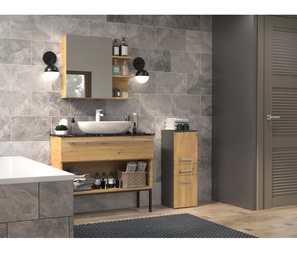 Słupek łazienkowy Nel V DDS ANTRACYT ARTISAN