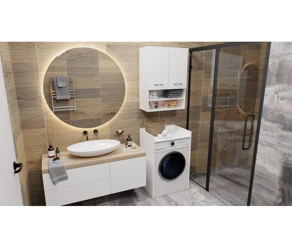 Szafka na pralkę Pola NP BIAŁY