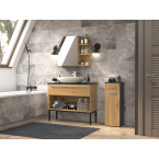 Słupek łazienkowy Nel V DS ANTRACYT ARTISAN