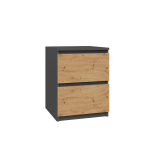 Szafka nocna Malwa W2 ANTRACYT ARTISAN