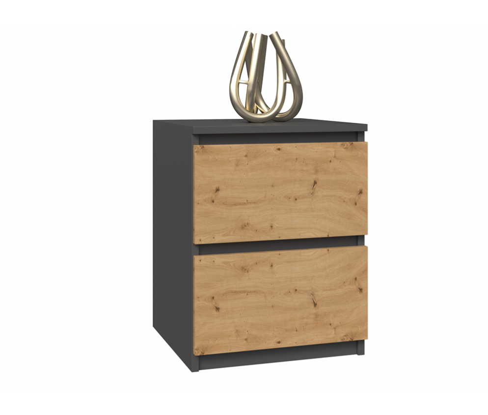 Szafka nocna Malwa W2 ANTRACYT ARTISAN