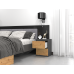 Szafka nocna Malwa W2 ANTRACYT ARTISAN