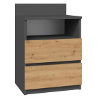 Szafka nocna Malwa M1 ANTRACYT ARTISAN