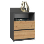 Szafka nocna Malwa M1 ANTRACYT ARTISAN