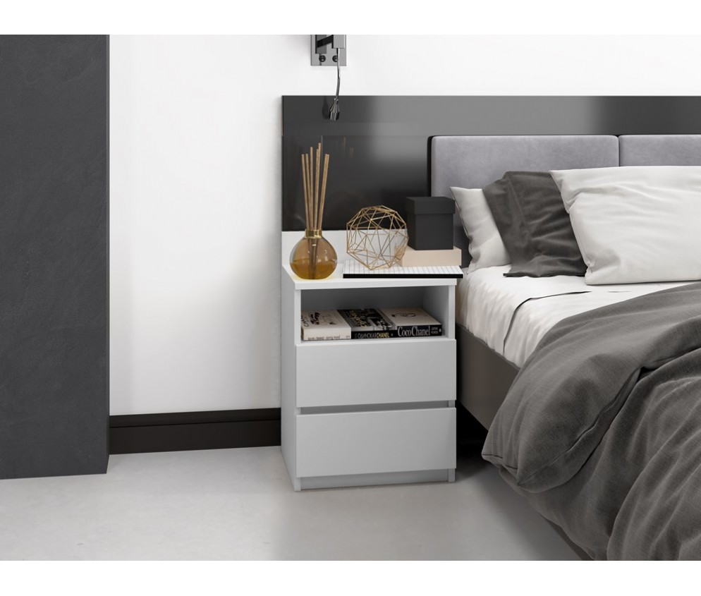 Szafka nocna Malwa M1 BIAŁY