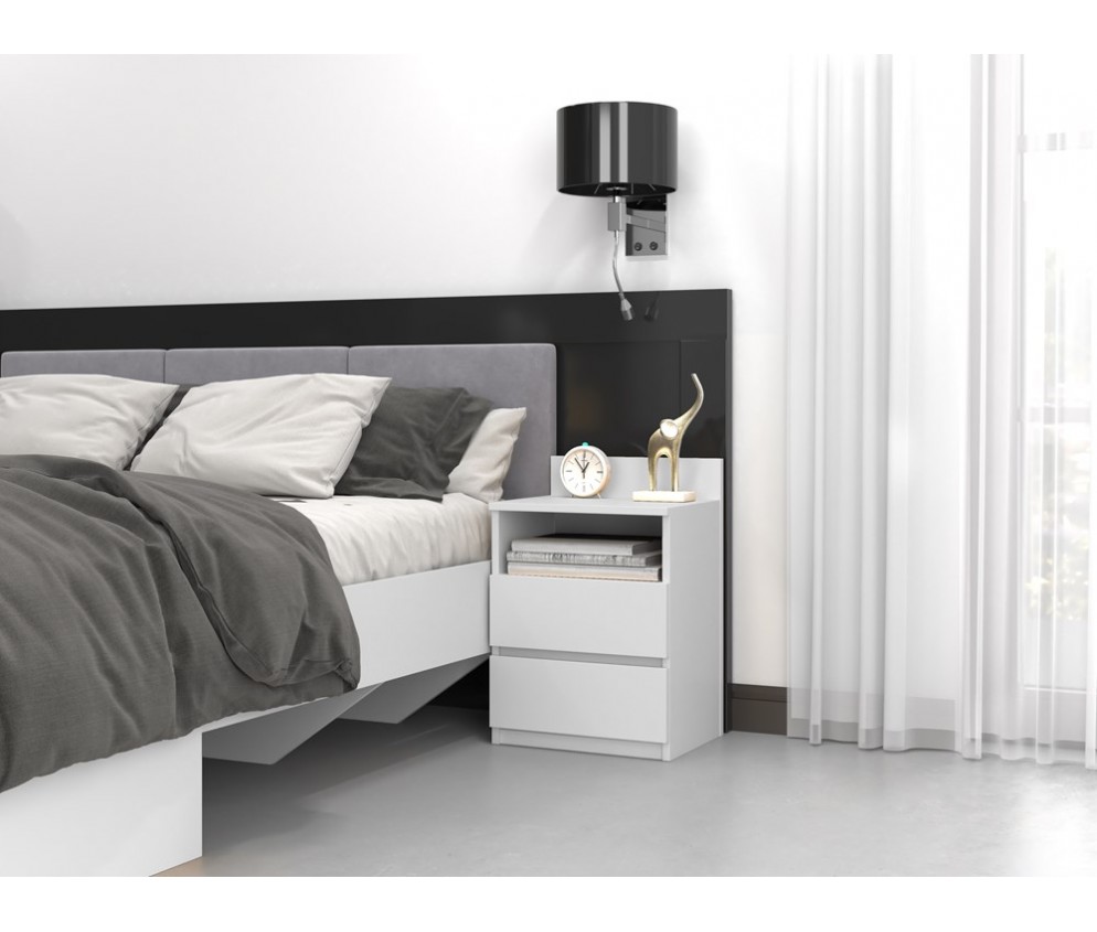 Szafka nocna Malwa M1 BIAŁY